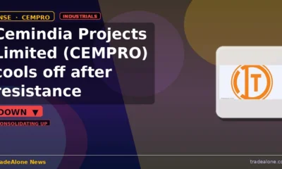 Cemindia Projects Limited CEMPRO pullback post-breakout