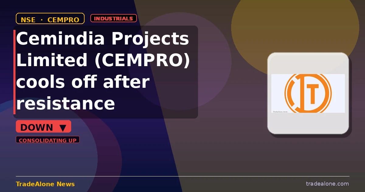 Cemindia Projects Limited CEMPRO pullback post-breakout