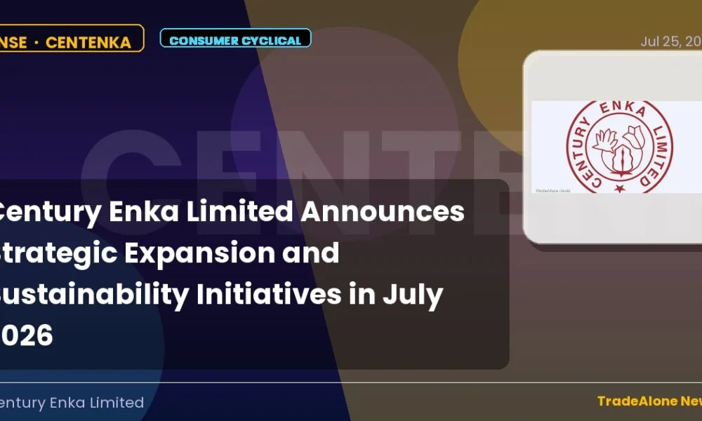 Century Enka Limited Centenka July 2026 Event