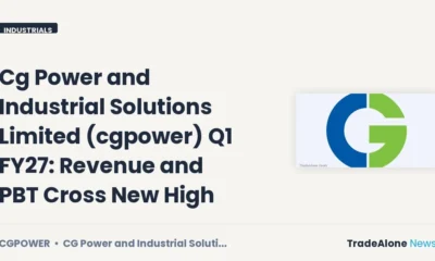 Cg Power and Industrial Solutions Limited Q1 FY27 Results