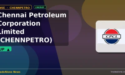 Chennai Petroleum Corporation Limited CHENNPETRO edges up