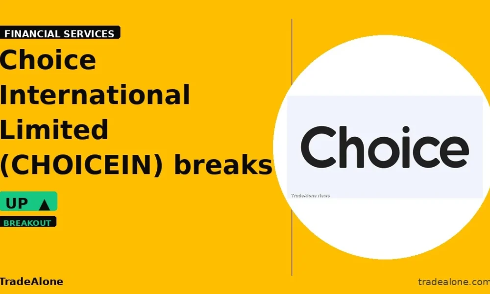Choice International Limited CHOICEIN breaks out