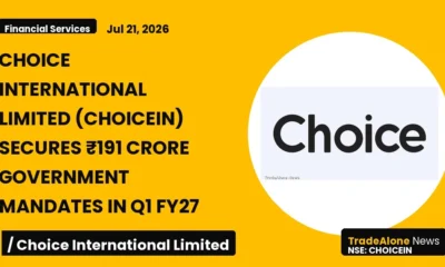 Choice International Limited Choicein Q1 FY27 Government Mandates