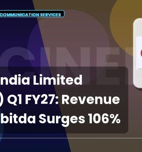 Cineline India Limited Cineline Q1 FY27 Results