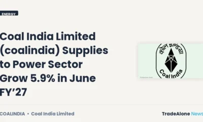 Coal India Limited NSE Coalindia June FY27 Supplies