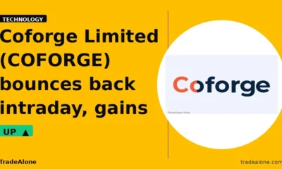 Coforge Limited COFORGE intraday gains