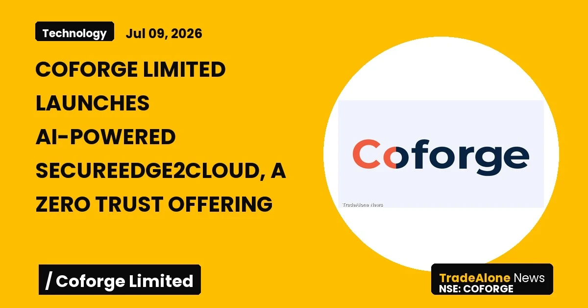 Coforge Limited Coforge Ai-powered Secureedge2cloud
