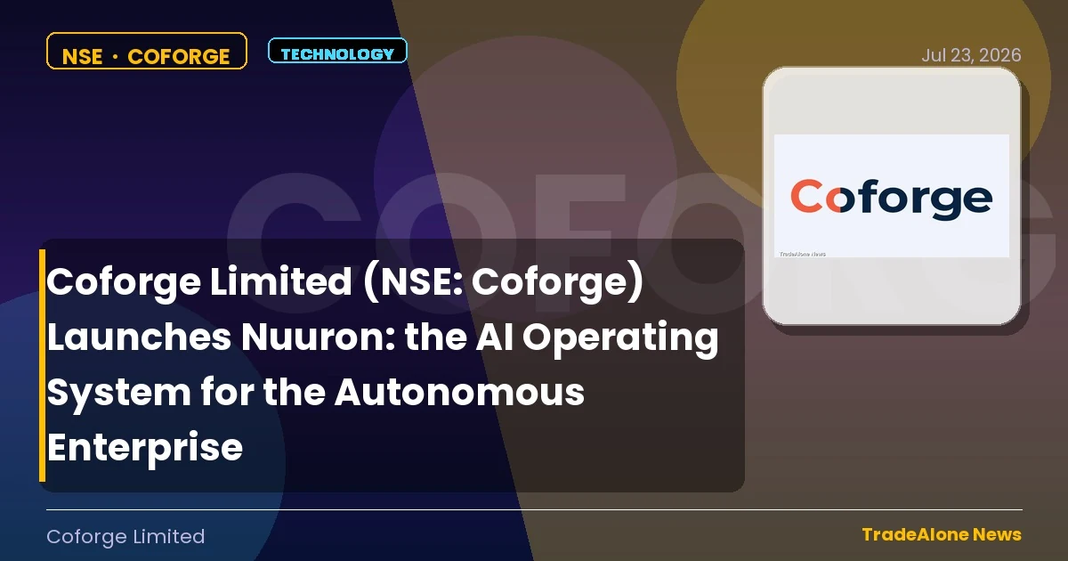 Coforge Limited NSE Coforge July 2026 Launch