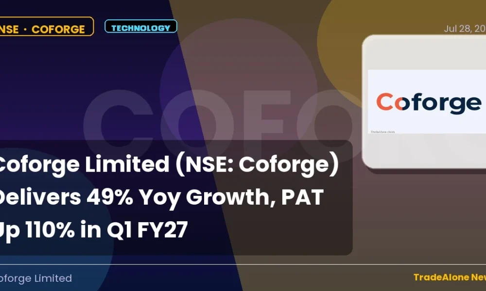 Coforge Limited NSE Coforge Q1 FY27 Results