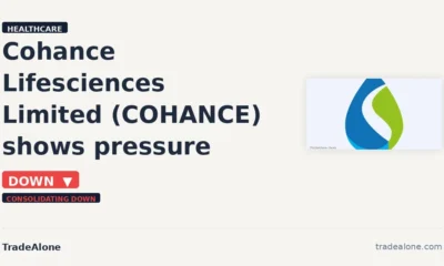 Cohance Lifesciences Limited NSE COHANCE down 5% intraday
