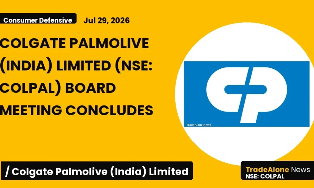 Colgate Palmolive (india) Limited (NSE: Colpal) June 2026 Quarter