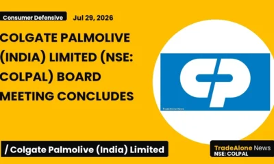 Colgate Palmolive (india) Limited (NSE: Colpal) June 2026 Quarter