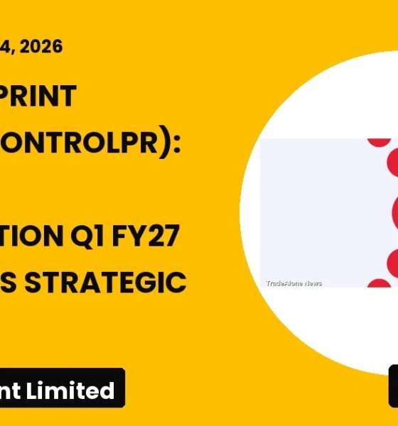 Control Print Limited Controlpr Q1 FY27 Investor Presentation