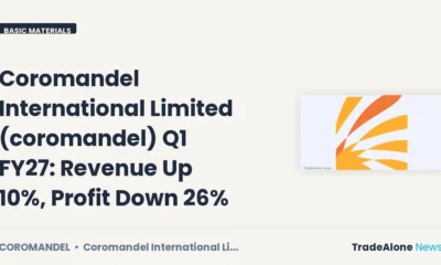 Coromandel International Limited Coromandel Q1 FY27 Results