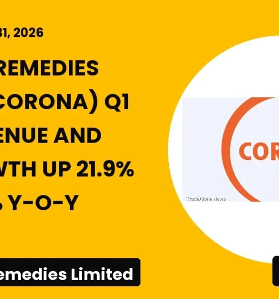 Corona Remedies Limited Corona Q1 FY27 Results