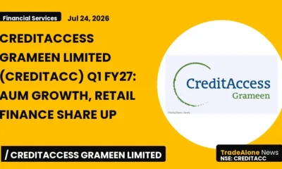 Creditaccess Grameen Limited Creditacc Q1 FY27 AUM Growth