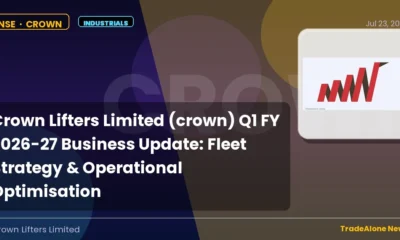Crown Lifters Limited CROWN Q1 FY 2026-27 Business Update