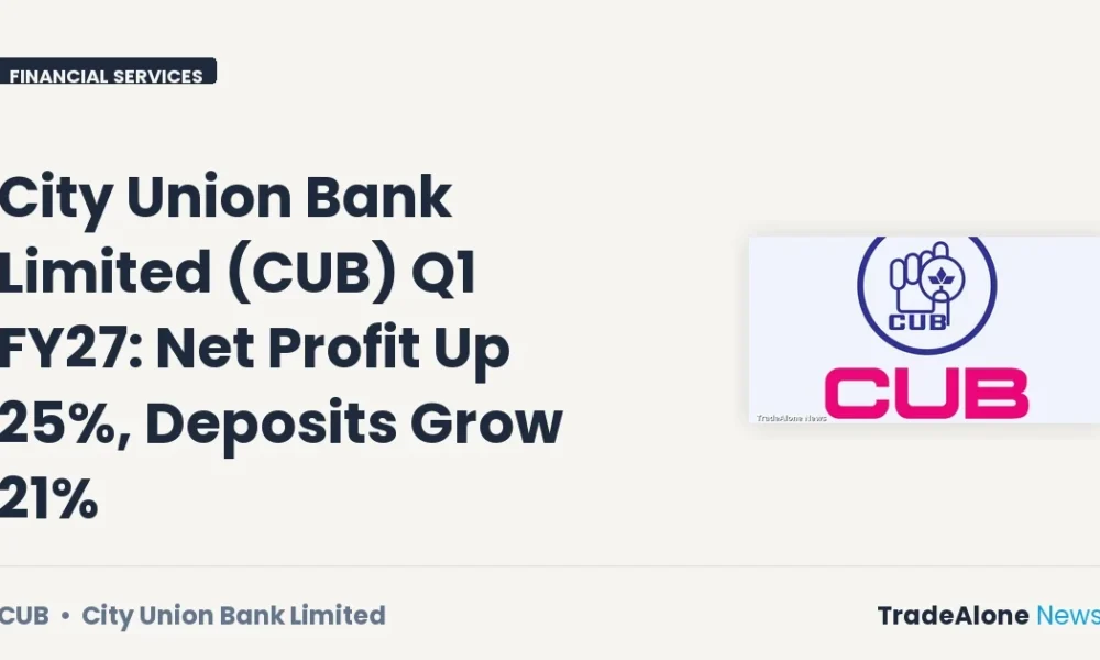 City Union Bank Limited (CUB) Q1 FY27 Results