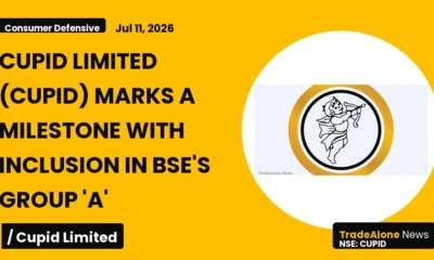 Cupid Limited NSE CUPID Milestone July 2026