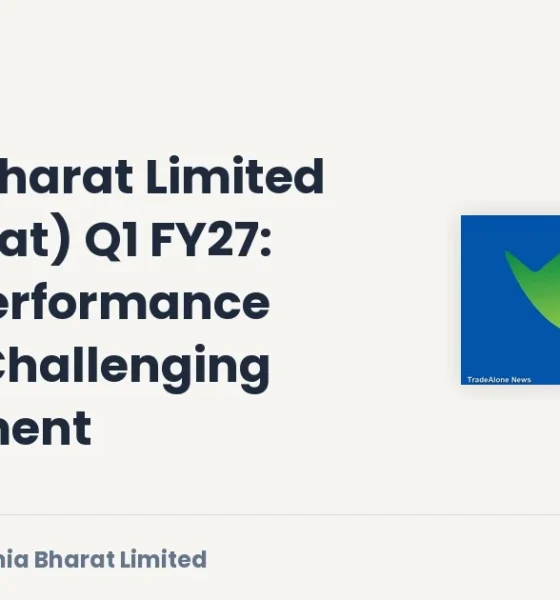 Dalmia Bharat Limited Dalbharat Q1 FY27 Strong Performance