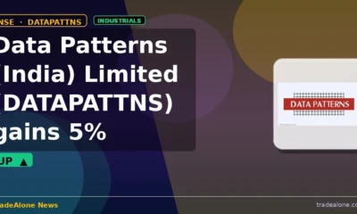 Data Patterns (India) Limited DATAPATTNS gains 5% intraday