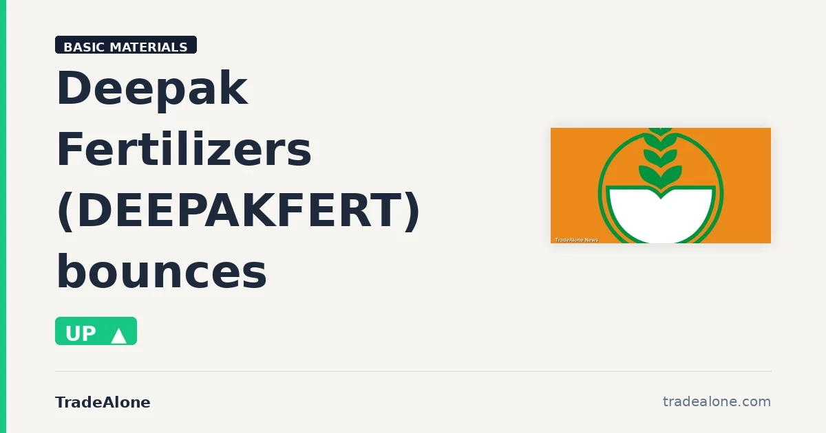Deepak Fertilizers and Petrochemicals Corporation Limited (DEEPAKFERT) Stock Mover