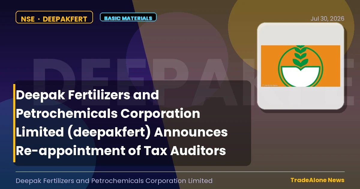 Deepak Fertilizers and Petrochemicals Corporation Limited Deepakfert Q2 FY26