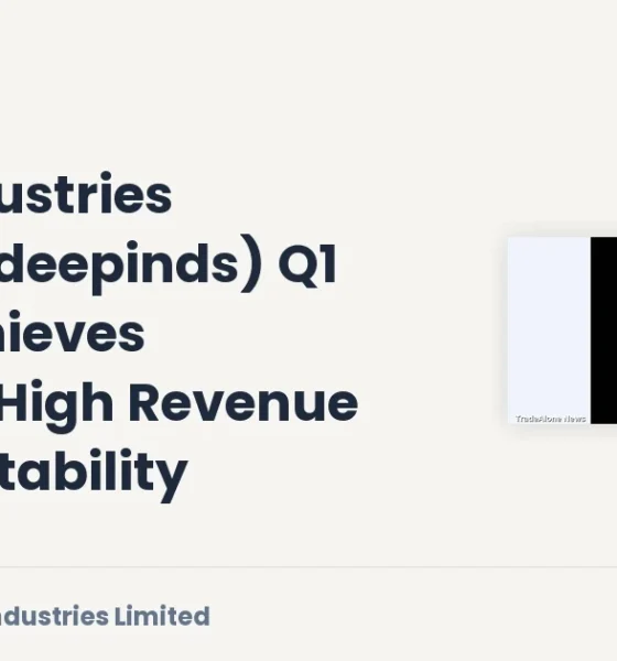 Deep Industries Limited Deepinds Q1 FY27 Results