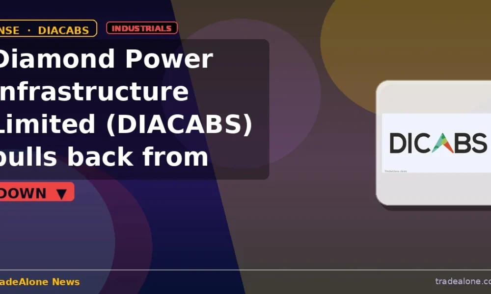 Diamond Power Infrastructure Limited DIACABS pulls back from breakout highs