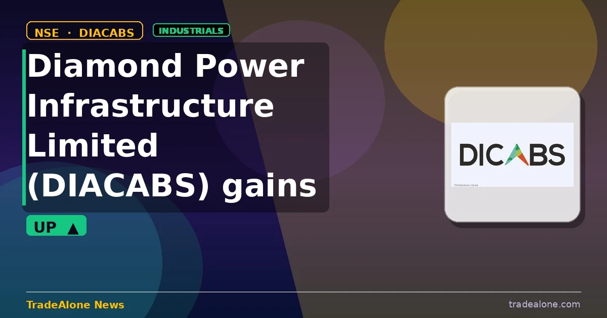 Diamond Power Infrastructure Limited DIACABS gains 10% intraday