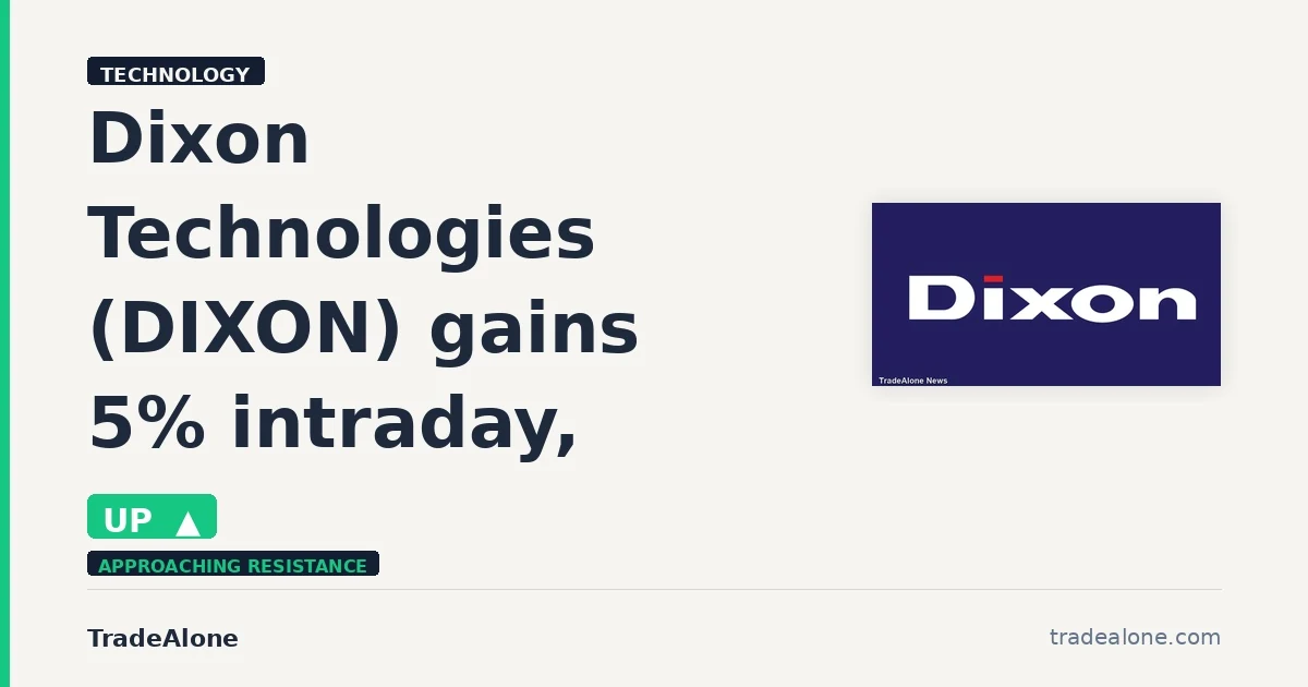 Dixon Technologies (India) Limited (DIXON) Stock Mover