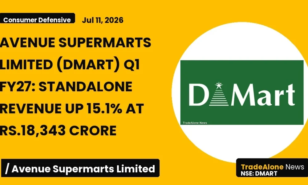 Avenue Supermarts Limited DMART Q1fy27 Results