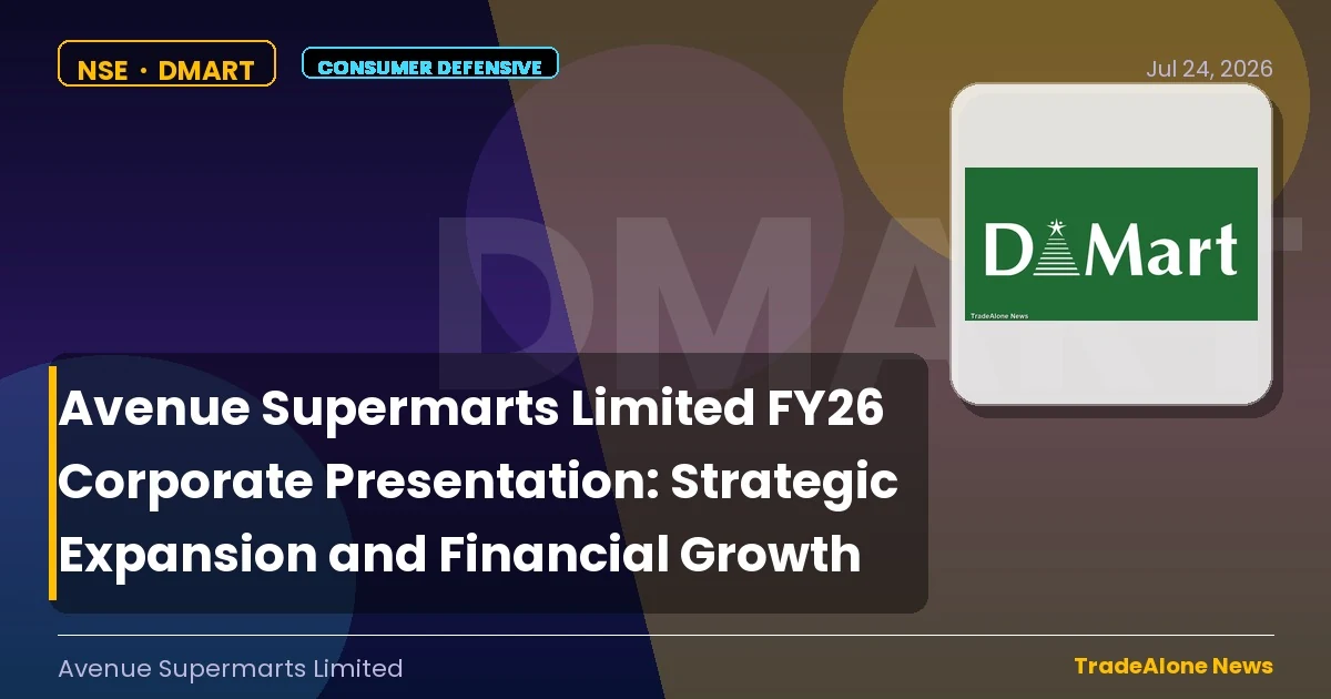 Avenue Supermarts Limited FY26 Corporate Presentation