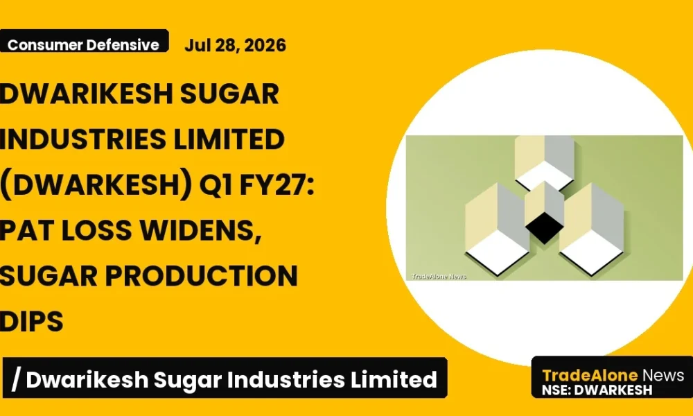 Dwarikesh Sugar Industries Limited Dwarkesh Q1 FY27 Results