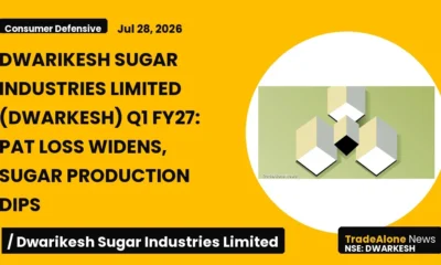 Dwarikesh Sugar Industries Limited Dwarkesh Q1 FY27 Results