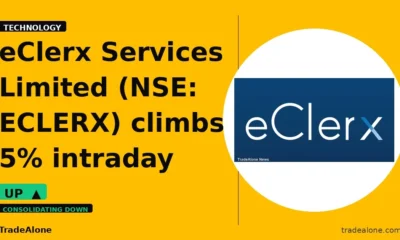 eClerx Services Limited NSE: ECLERX intraday gain