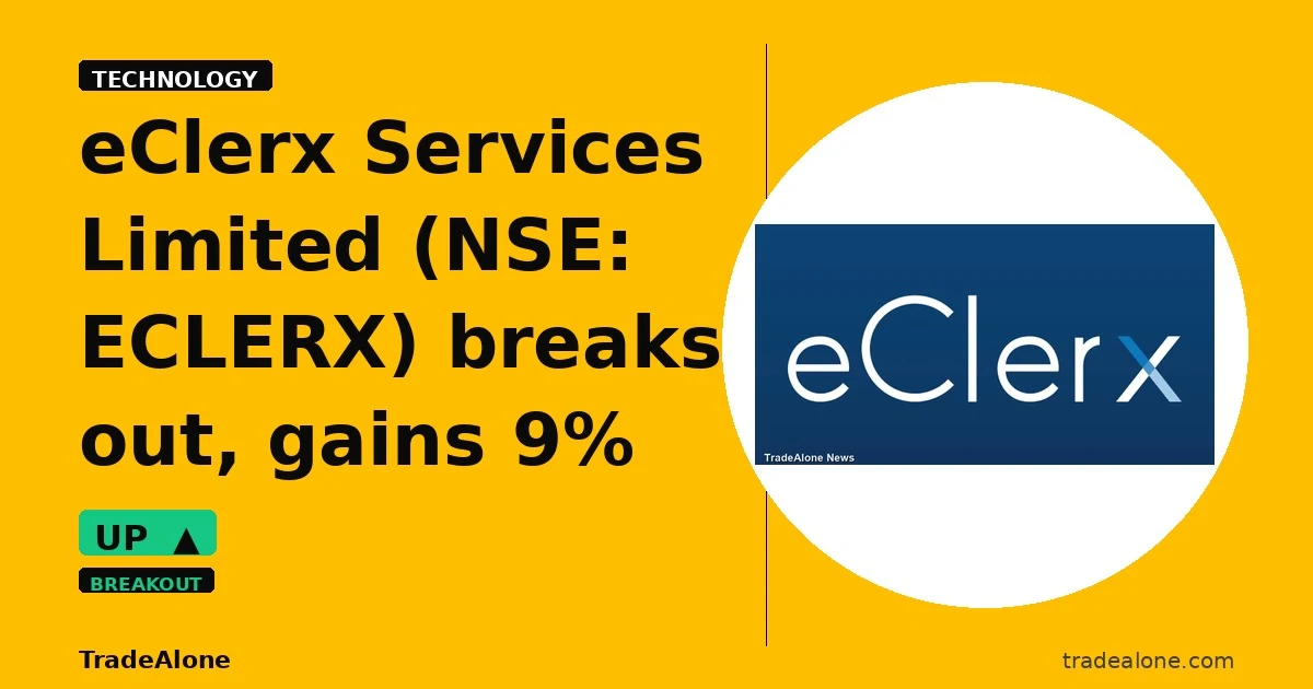 eClerx Services Limited NSE: ECLERX breakout