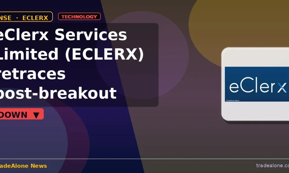 eClerx Services Limited NSE: ECLERX pulls back from breakout highs