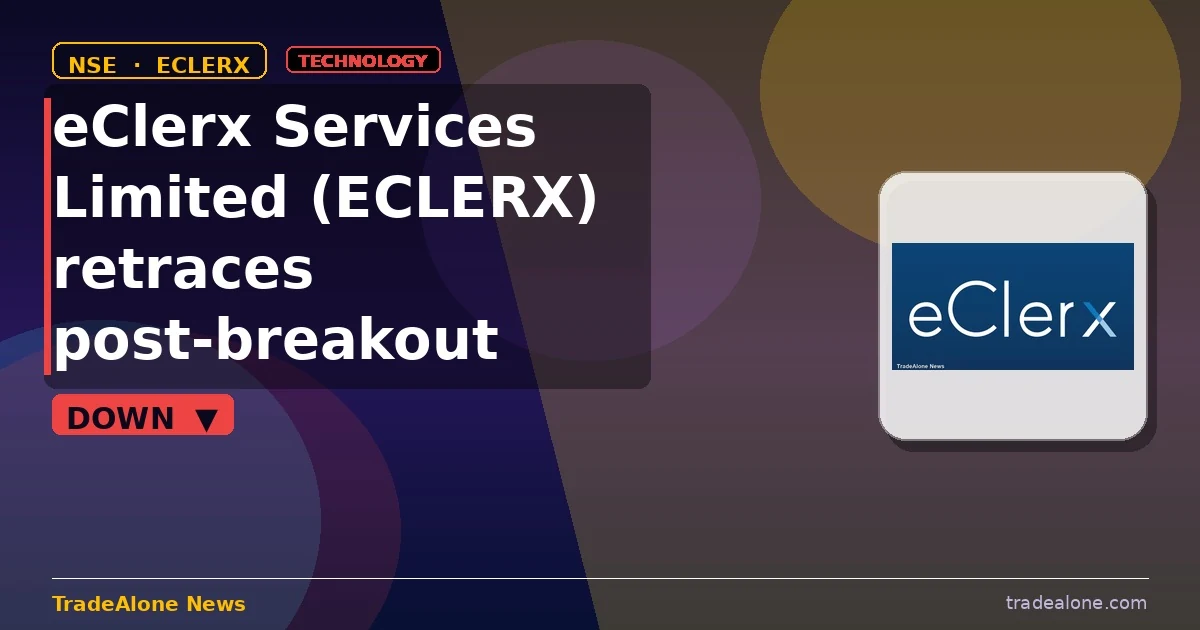 eClerx Services Limited NSE: ECLERX pulls back from breakout highs
