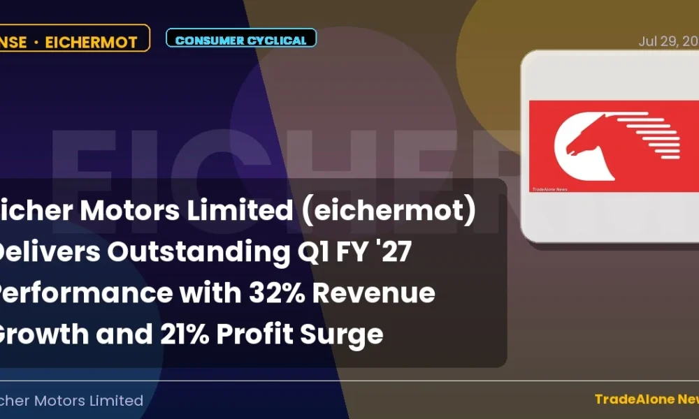 Eicher Motors Limited Eichermot Q1 FY 27 Results