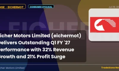Eicher Motors Limited Eichermot Q1 FY 27 Results