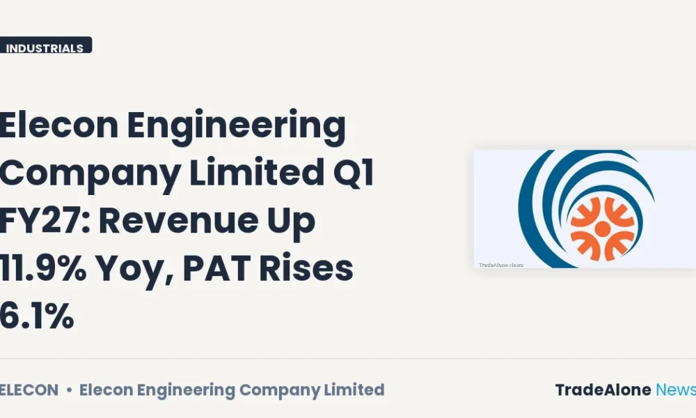 Elecon Engineering Company Limited Q1 FY27 Results