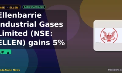 Ellenbarrie Industrial Gases Limited ELLEN gains 5% intraday