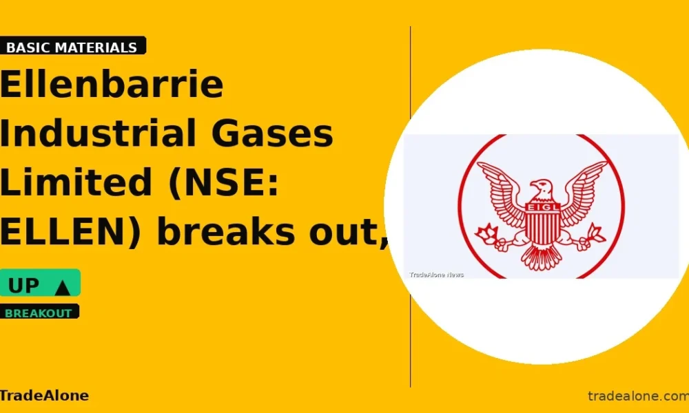 Ellenbarrie Industrial Gases Limited ELLEN breaks out