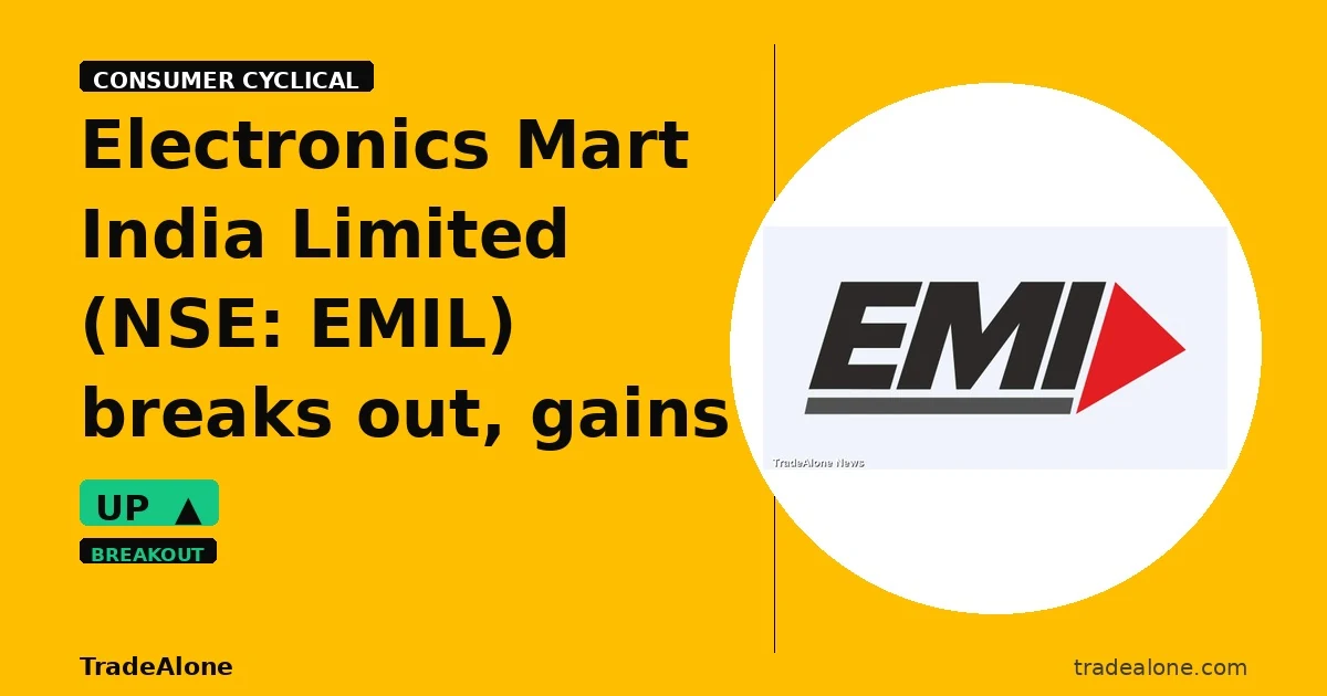 Electronics Mart India Limited EMIL breakout