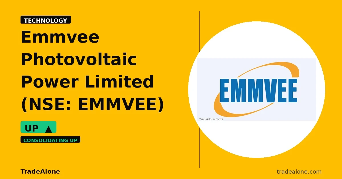 Emmvee Photovoltaic Power Limited NSE: EMMVEE gains 6% intraday