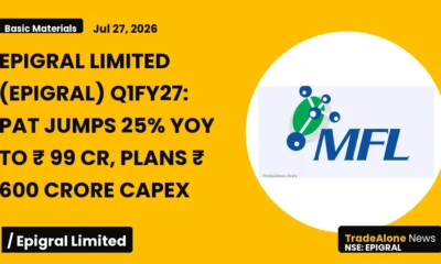 Epigral Limited Epigral Q1fy27 Results