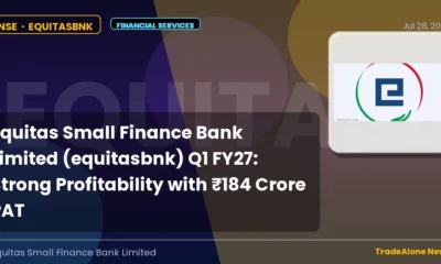 Equitas Small Finance Bank Limited Equitasbnk Q1 FY27 Results