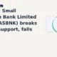 Equitas Small Finance Bank Limited EQUITASBNK breaks below support
