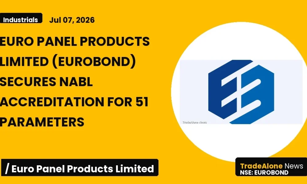 Euro Panel Products Limited Eurobond NABL Accreditation